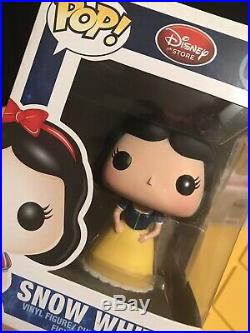 Disney Store Grumpy #46 Evil Queen #42 Snow White #08 Rare Vaulted HTF Funko Pop