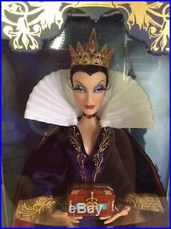 Disney Store Limited Edition Evil Queen Snow White Collector Doll 17in LE 4000