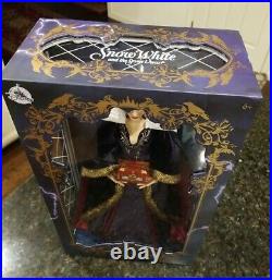 Disney Store Limited Edition Snow White Evil Queen 17 Doll NRFB New in Box