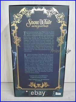Disney Store Princess Snow White EVIL QUEEN Limited Edition 17inch Doll withCoa