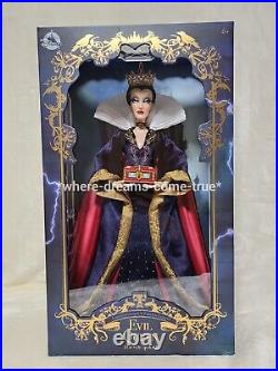 Disney Store Snow White Evil Queen Designer Limited Edition Doll LE 4000 NRFB