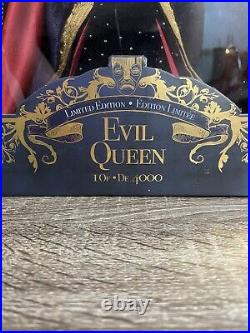 Disney Store Snow White Evil Queen Limited Edition Doll 17 Number 15/4000