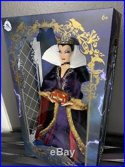 Disney Store Snow White Evil Queen Limited Edition Doll 1 of 4000 Villain Ariel