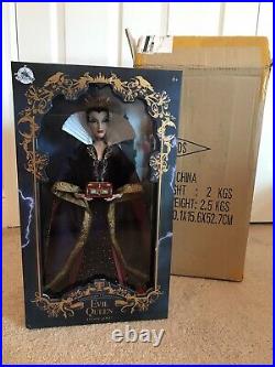 Disney Store Villain Snow White Evil Queen Limited Edition 17 Doll