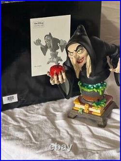 Disney THE WITCH (Hag) Grand Jester Bust LE #98/1000 RARE Snow White Evil Queen