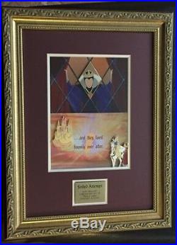 Disney This is Love Snow White Prince Evil Queen Castle Framed Pin Set LE 50