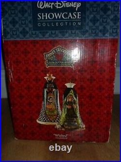 Disney Traditions 2 Sided'evil Queen/hag-wicked' 11.5 Snow White Perfect BOXED