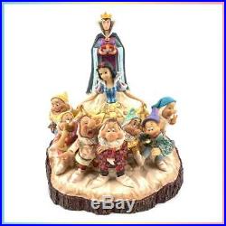 Disney Traditions Snow White Evil Queen Seven Dwarfs figures 6.6 × 7.9 × 7