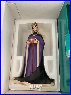 Disney Villain Evil Queen WDCC Snow White Bring Back Her Heart COA & Box 1997