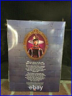 Disney Villains 1998 Evil Queen Doll Snow White Mattel Limited Edition