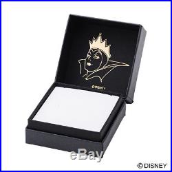 Disney Villains Accessories Snow White Evil Queen Silver Skull Necklace Pendant
