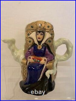 Disney Villains Alter Ego Teapot Collection Evil Queen From Snow White, Mint