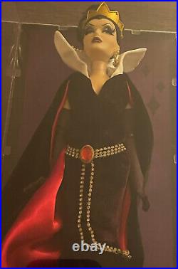 Disney Villains Designer Limited Edition EVIL QUEEN Snow White Doll NIB NRFB