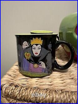 Disney Villains Evil Queen Snow White Poison Apple Iridescent Cookie Jar Withmugs