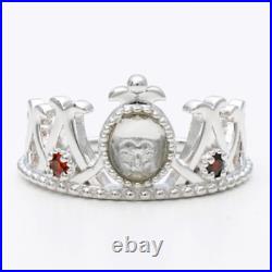 Disney Villains Snow White Evil Queen Ring SV925 Garnet Crystal Jewelry Japan