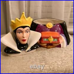 Disney Villains Snow White and the Seven Dwarfs Evil Queen Cookie Jar