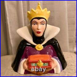 Disney Villains Snow White and the Seven Dwarfs Evil Queen Cookie Jar
