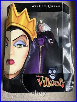 Disney Villains WICKED QUEEN Snow White's Evil Queen Doll