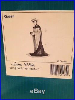Disney WDCC Snow White EVIL QUEEN BRING BACK HER HEART CoA Classics Collection
