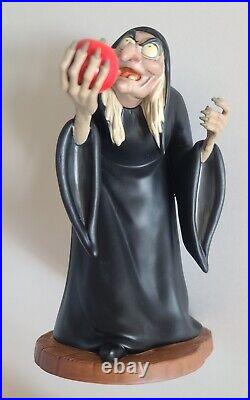 Disney WDCC Snow White Take The Apple Dearie Evil Queen/ Witch Figurine + COA