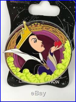 Disney WDI Evil Queen LE 250 Villain Profile Pin Snow White Old Hag