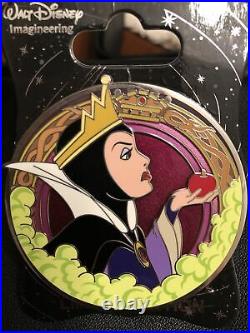 Disney WDI Evil Queen Profile Pin Villain Snow White LE 250