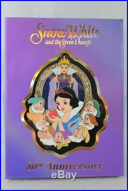 Disney WDI Pin LE 200 Snow White Seven Dwarfs 80th Anniversary Jumbo Evil Queen