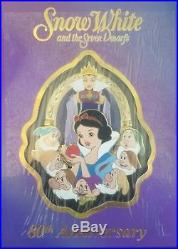 Disney WDI Snow White & Seven Dwarfs, evil queen 80th Anniv LE 200 Jumbo Pin