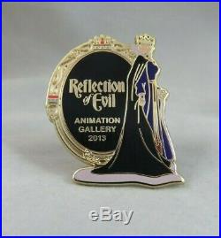 Disney WDW Pin Animation Gallery 2013 Reflection Of Evil Queen Snow White