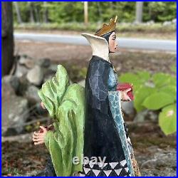 Disney WICKED Evil Queen & Old Hag Snow White Jim Shore 4005218 EXCELLENT