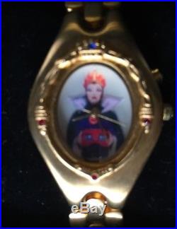 Disney Watch Evil Queen Snow White Commemorative Watch new battery needed ch