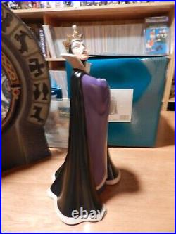 Disney Wdcc Evil Queen Who Is The Fairest & Magic Mirror Snow White