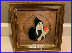 Disney limited edition Snow White & Evil Queen portrait Edition 3 cels