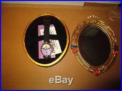 Disney limited snow white evil queen wristwatch in magic mirror cas fossil watch