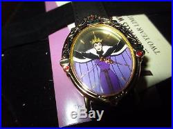 Disney limited snow white evil queen wristwatch in magic mirror cas fossil watch