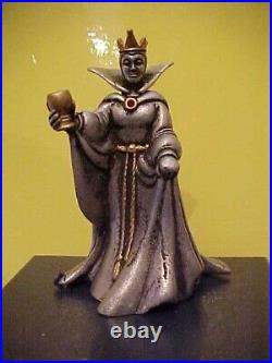 Disney's EVIL QUEEN of Snow White pewter villains figurine 508/2000 with COA