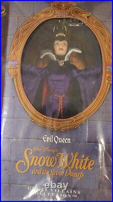 Disney's Snow White Evil Queen Doll Limited Edition Great Villains NIB withCOA