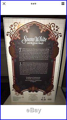 Disney store 2017 limited edition Set Snow White Prince Charming and Evil Queen