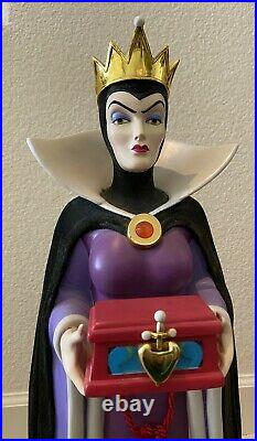 Disneyland Snow White's EVIL QUEEN Big Fig Figurine Original Box