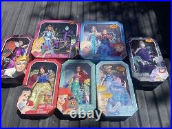 Disneys Signature Collection 2013 New Lot Of 7! Snow White, Ariel, Evil Queen Ext
