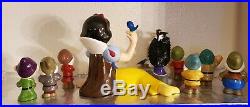 Disneys Snow White and The Seven Dwarves Hand Painted Ceramics with Evil Queen