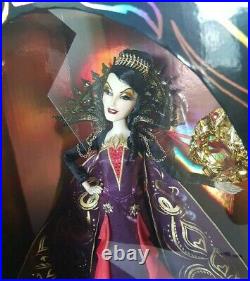 EVIL QUEEN Disney Villains Midnight MASQUERADE Designer Doll Limited Edition NEW