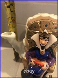 EVIL QUEEN FROM SNOW WHITE DISNEY VILLAINS ALTER EGO TEAPOT COLLECTION 5 Tall