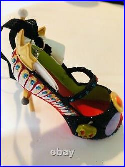 EVIL QUEEN Snow White Runway High Heel Shoe Christmas Holiday Ornament RARE