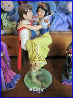 Enesco Jim Shore Disney Snow White SET of 10 RARE Evil Queen, Old Hag Figurine