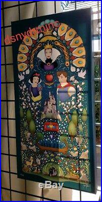 Epcot Festival Of The Arts Ratner LE CANVAS WRAP Snow White Evil Queen Disney