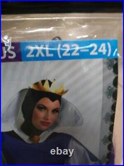 Evil Queen Adult Costume Disney Disguise Snow White Villain Halloween