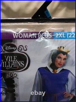 Evil Queen Adult Costume Disney Disguise Snow White Villain Halloween