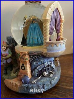 Evil Queen Disney Mirror Snow White Globe Light Sound Pristine