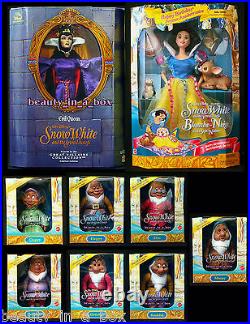 Evil Queen Doll Great Villains Birthday Snow White and the Seven Dwarfs & 7 G